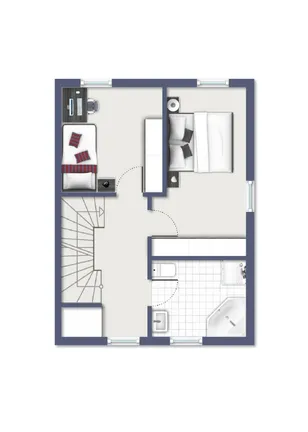 Grundriss Obergeschoss