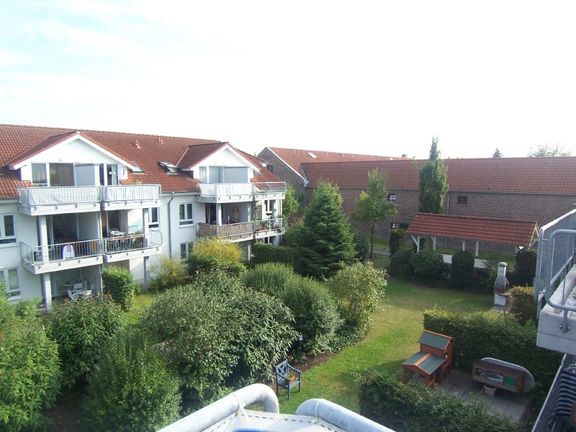Blick vom Balkon