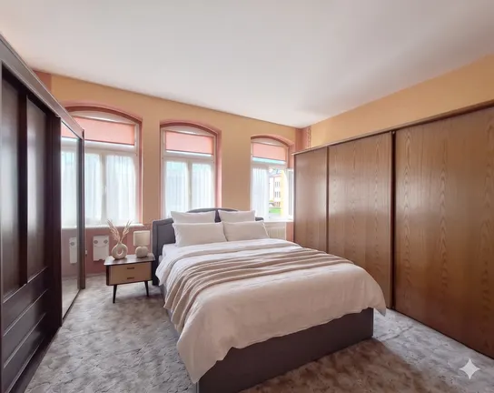 Schlafzimmer KI generiert