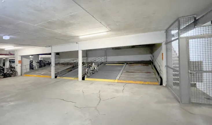 Duplexparker oben