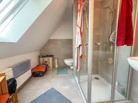 Badezimmer Spitzboden