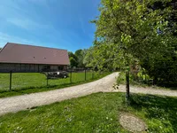 unverbaubarer Blick vom Hs. auf die Nachbarweide