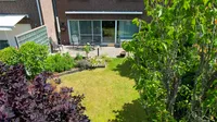 Luftansicht Garten