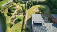 Luftansicht Garten