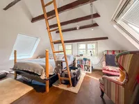 Schlafzimmer Spitzboden
