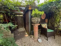 Hütte Garten