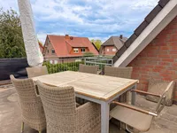 sonnige Dachterrasse