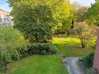 Blick vom Balkon