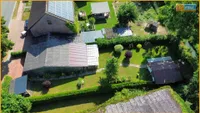 Luftbild Garten