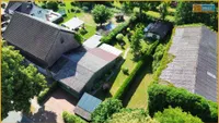 Halle und Garten