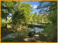 Zuwegung und Teiche