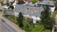 Blick auf das Grundstück