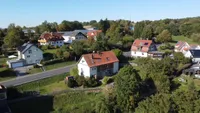 Blick über das Grundstück