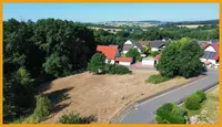 Blick auf das Grundstück