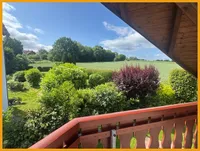 Aussicht vom Balkon