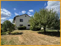 Hinteransicht des Hauses