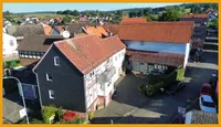 Blick auf den Hof