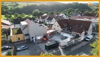 Blick auf die Baustelle