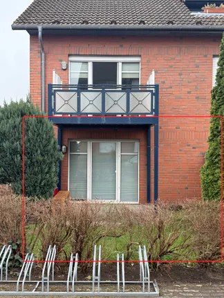 Rückansicht Terrasse EG rechts