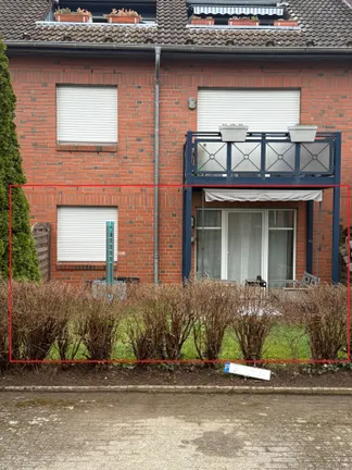 Rückansicht Terrasse EG mitte
