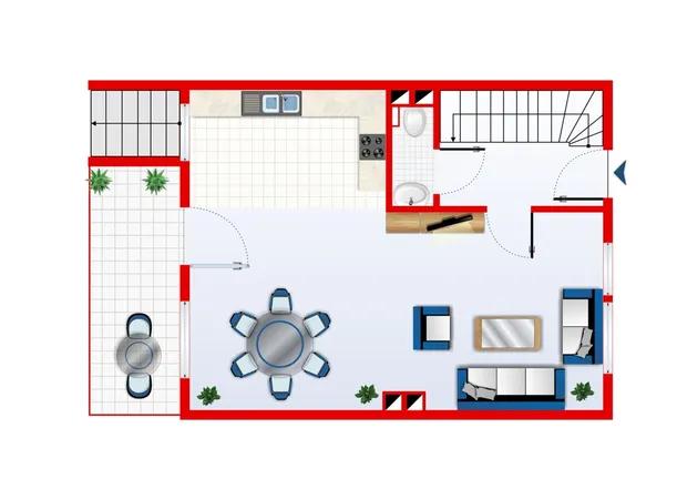 Grundriss Erdgeschoss