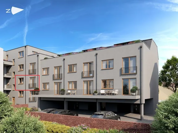 Wohnung Mitte 1. OG - Rückansicht