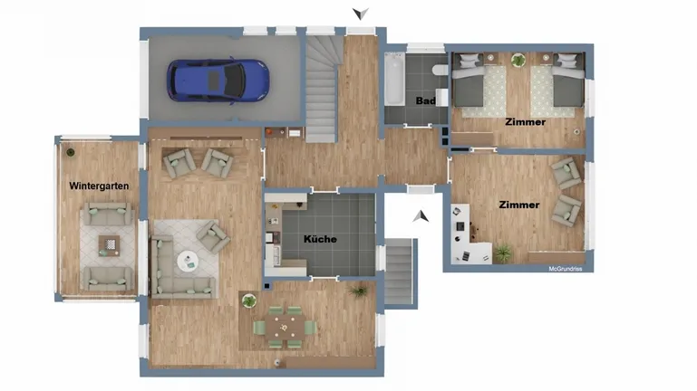 Grundriss Erdgeschoss