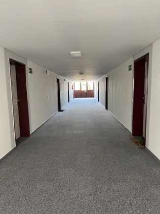 Hausflur mit neuem Teppcih