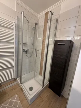 Dusch mit Eckeinstieg