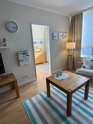 Blick in das kleine Schlafzimmer