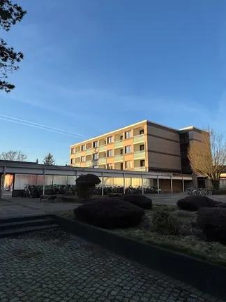 Ansicht Haus 4 in der Abendsonne