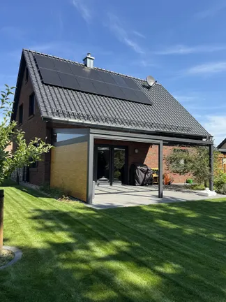 Haus vom Garten