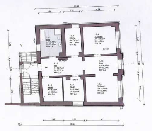 Grundriss Erdgeschoss