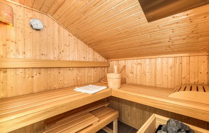 Entspannung in der Sauna