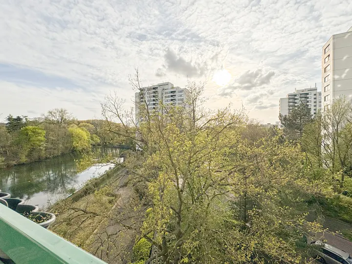 Blick über den Weiher