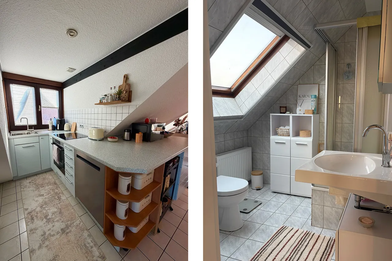 Dachgeschosswohnung in historischer Stadtvilla - Photo 3