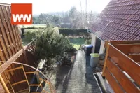 Blick aufs Grundstück