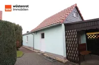 massiver Schuppen und Garage