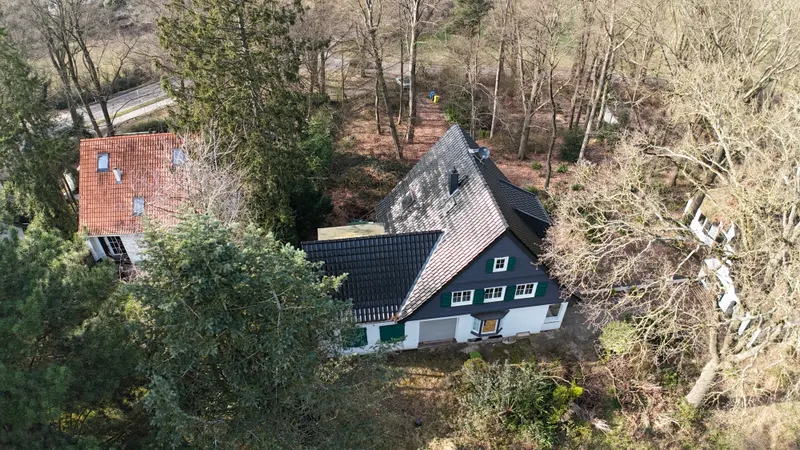 Drohnenaufnahme von oben