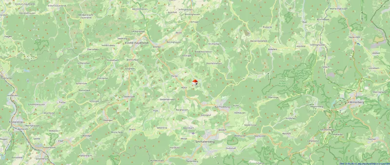 Ortslageplan