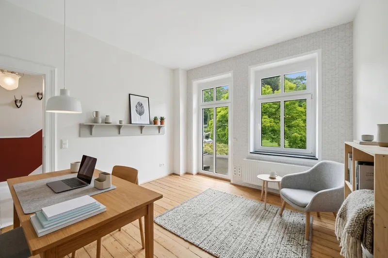 Visualisierung Arbeitszimmer