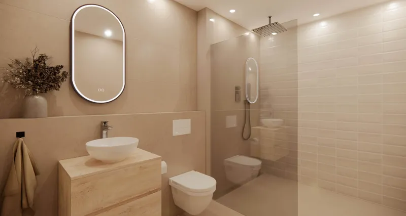 Visualisierung Badezimmer