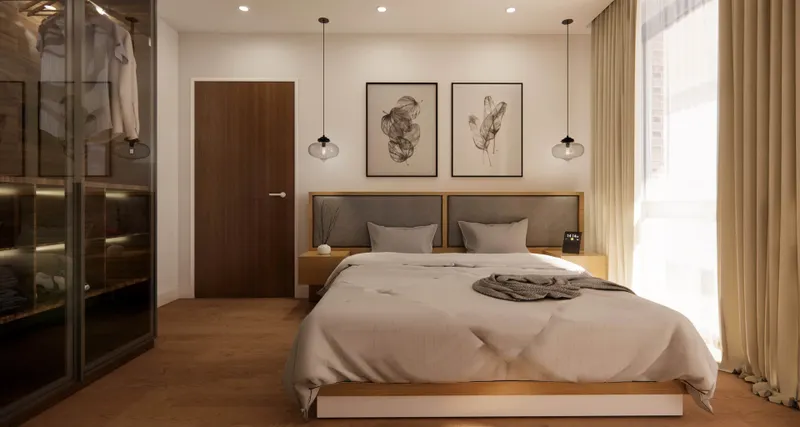 Visualisierung Schlafzimmer