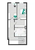 Obergeschoss Grundriss