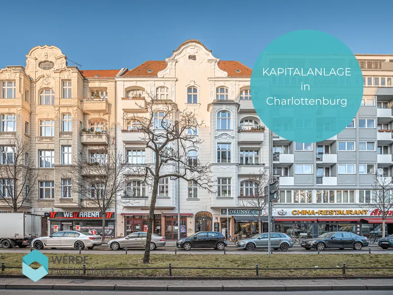 Vermietete 3-Zi.-Wohnung als KAPITALANLAGE in Charlottenburg