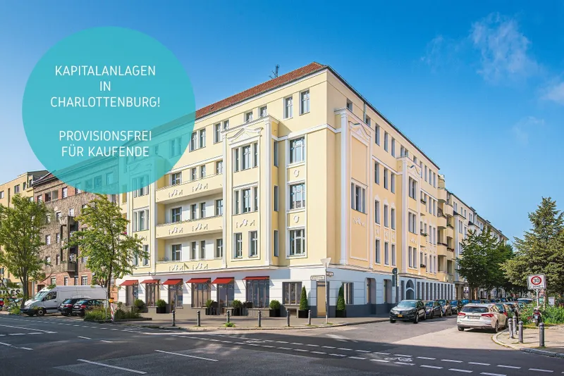 Vermietete 4-Zimmerwohnung mit Balkon als KAPITALANLAGE in Charlottenburg