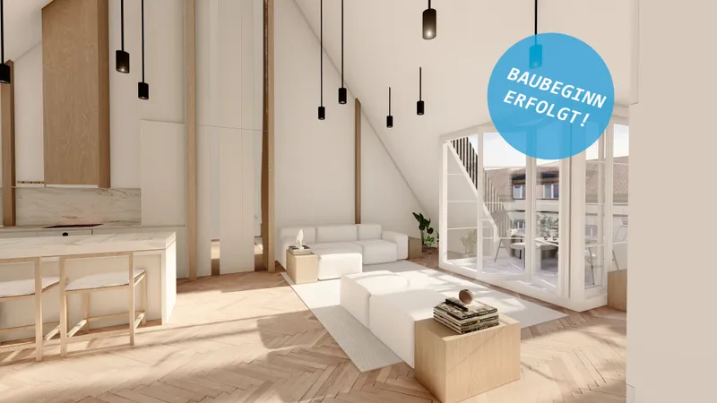 Hochwertige Dachgeschoss-Wohnung auf 101m&sup2; in Tempelhof – schl&uuml;sselfertig!