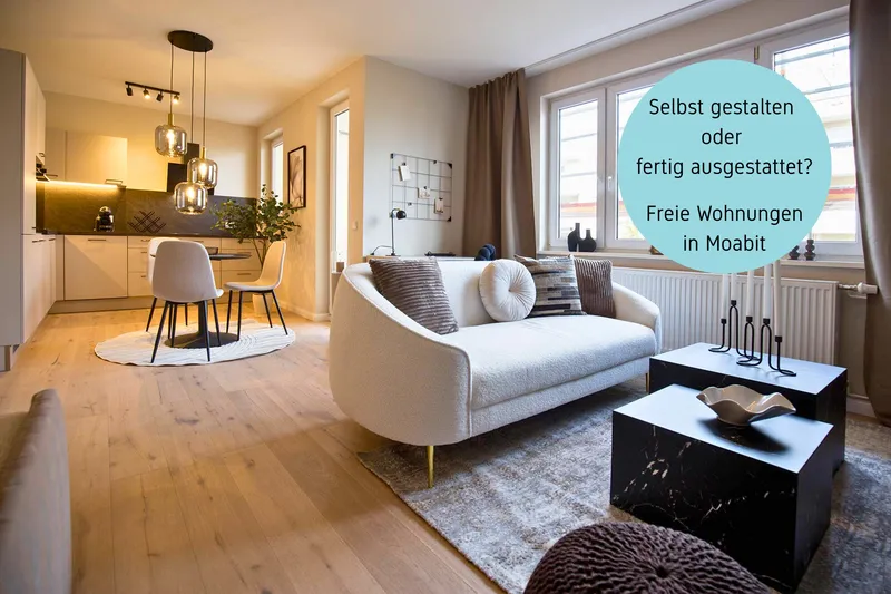 Wohnen in Moabit – unsaniert oder Vollausstattung? Hier haben Sie die Wahl!