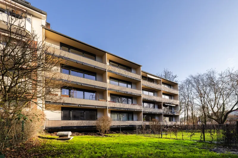 2 Zimmer Wohnung mit eigenem Garten mitten in Eimsb&uuml;ttel