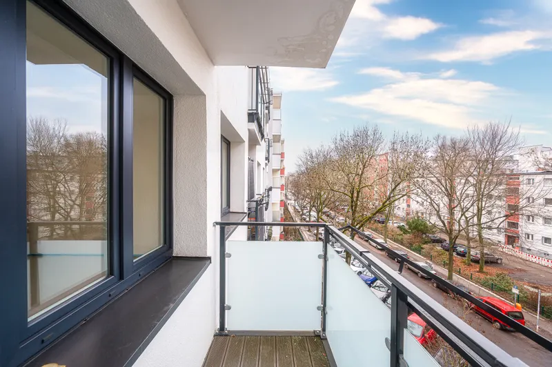 Energetisch top in Form! Freie 2-Zimmerwohnung mit Balkon in Wilmersdorf